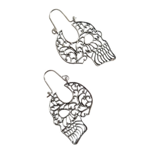 Skull Earrings - Picture 2 of 4